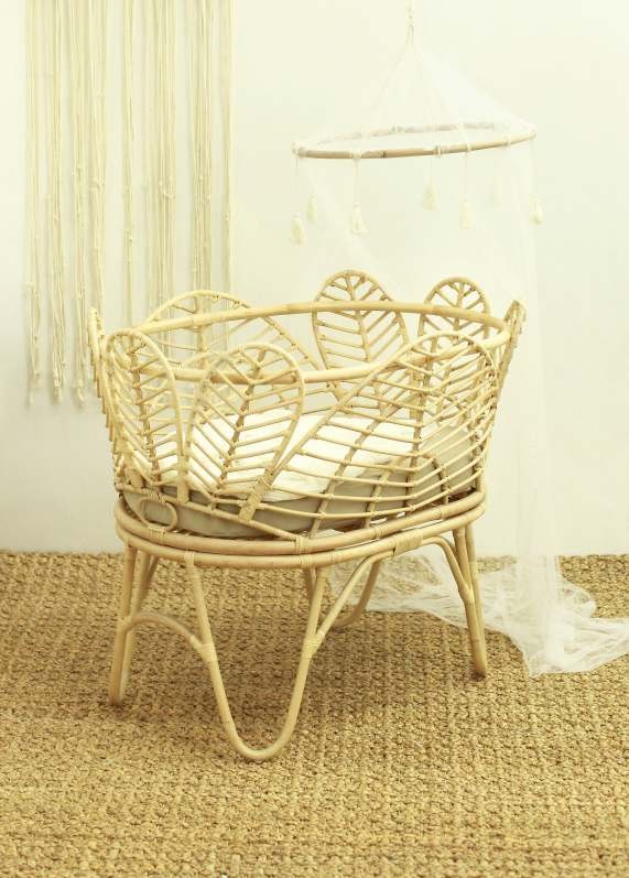 Nada Rattan Baby Bassinet