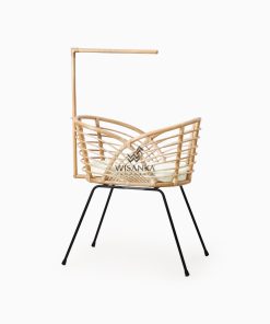 Catalena Rattan Baby Bassinet