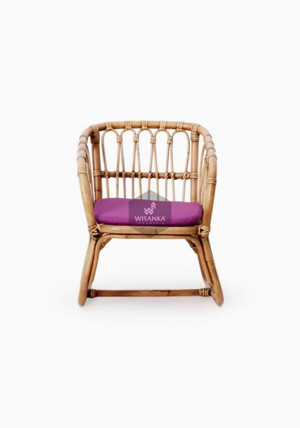 Fly Kids Rattan Chair Front