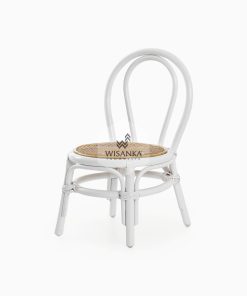 Kala Kids Rattan Chair White
