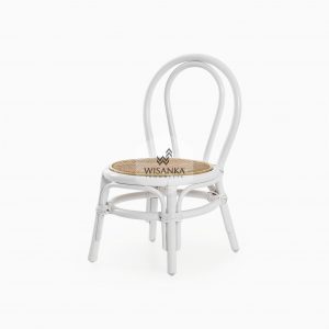 Kala Kids Rattan Chair White