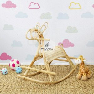 Kidang Rattan Rocking Horse