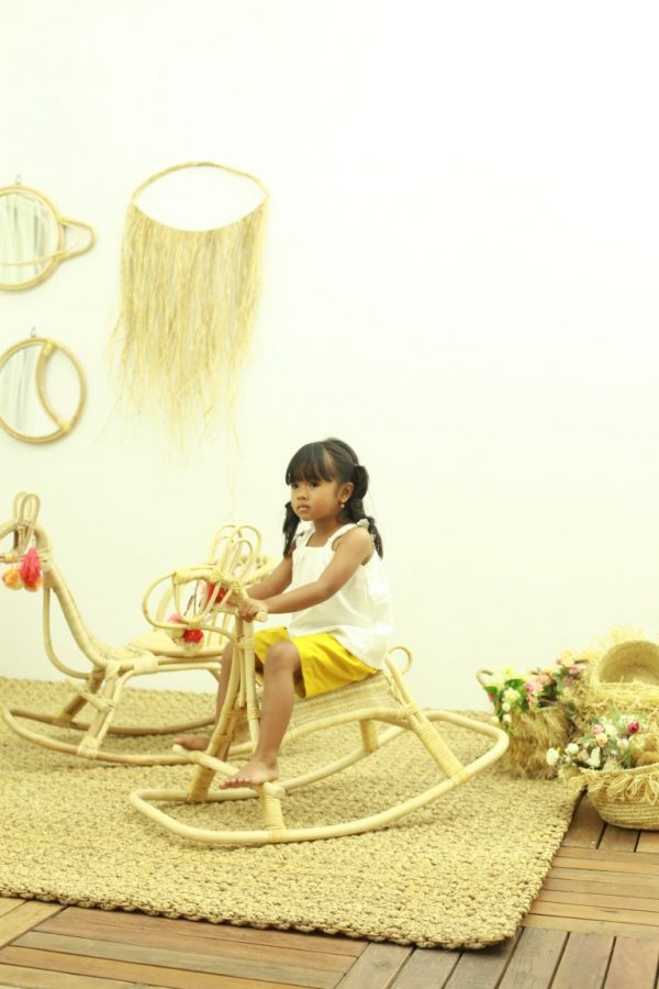 Kidang Rattan Rocking Horse