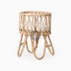 Masha Rattan Doll Crib