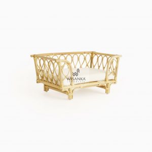 Bonie Rattan Doll Bed