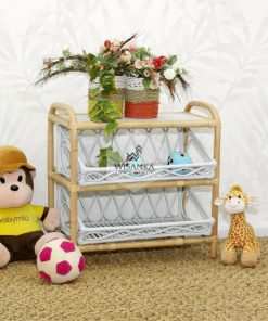 Kia Rattan Kids Shelf
