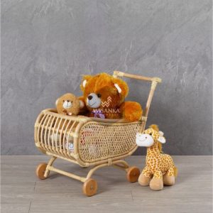 Lisa Rattan Dolls Pram