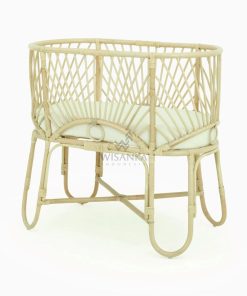 Elite Rattan Baby Bassinet