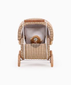 Jess Wicker Doll Stroller