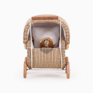 Jess Wicker Doll Stroller
