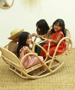 Makika Rattan Rocking Boat