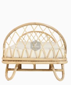 Marion Rattan Toddler Bed Samping