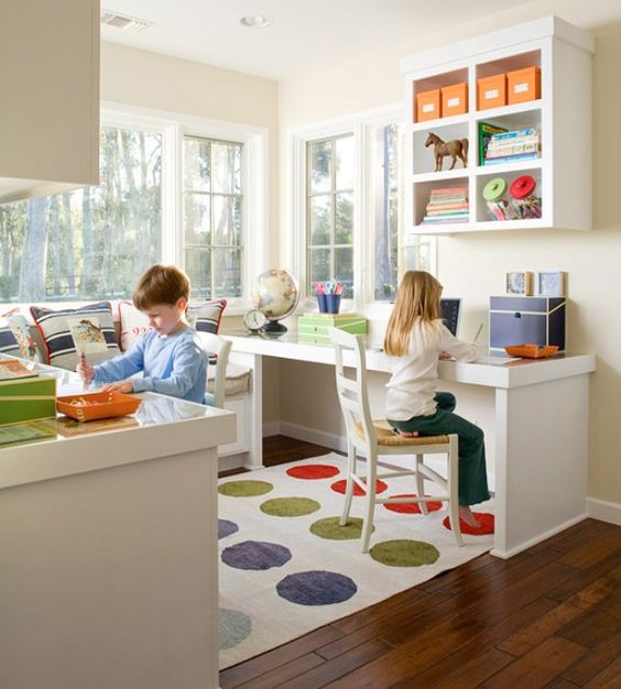 How to arrange children's study rooms Indonesia rattan kids and baby