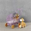 Castle Rattan Doll Pram
