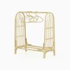 Rainbow Rattan Kids Clothes Rack