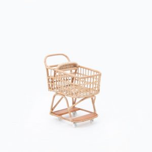Vanessa Rattan Kid's Shopping Cart