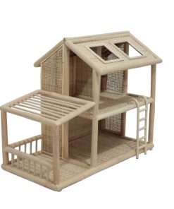 Vegas Rattan Doll House Detail