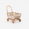 Zia Rattan Doll Pram