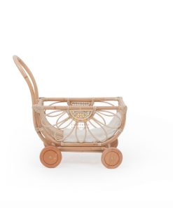Zia rattan doll stroller