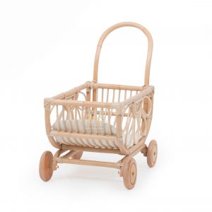 Zia wicker doll stroller