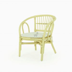 Jimmy Rattan Kids Chair Yellow