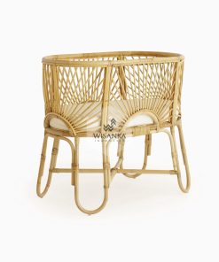 Mentari Rattan Baby Bassinet