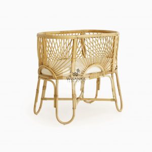 Mentari Rattan Baby Bassinet