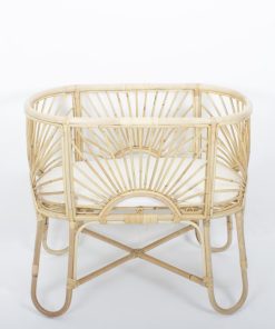 Mentari Rattan Baby Cradle
