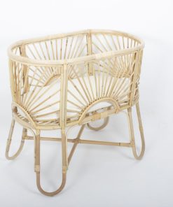Alternative view of Mentari Rattan Baby Crib