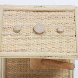 Rattan Coffee Maker Toy
