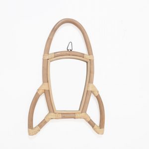 Rocket Rattan Kids Mirror