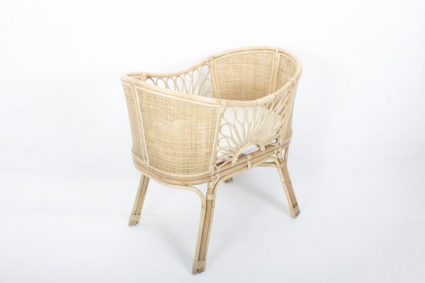 Sorea Rattan Baby Bassinet