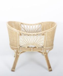 Sorea Rattan Baby Crib