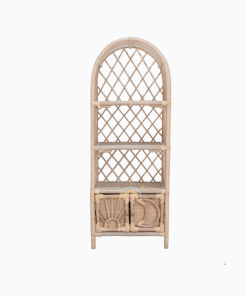 Moon Rattan Kids Cabinet