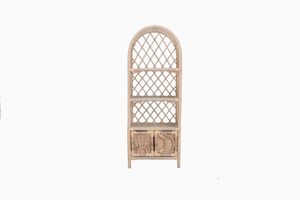 Moon Rattan Kids Cabinet