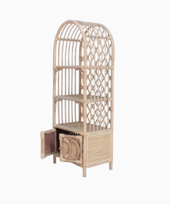 Moon Rattan Kids Shelf