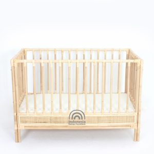 Bitna Rattan Baby Bed