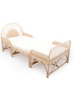 Flo rattan kids bed