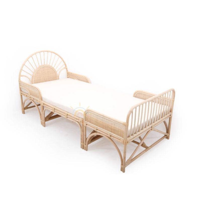Rattan Bed Indonesia rattan kids baby furniture wholesale Rattan Toys