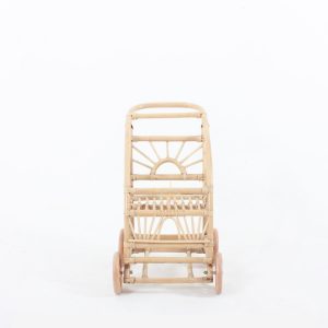 Nessa Rattan Doll Stroller