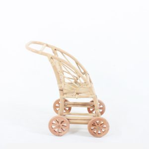 Nessa Rattan Doll Trolley