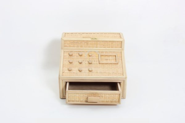 Rattan Cash Machine Toy