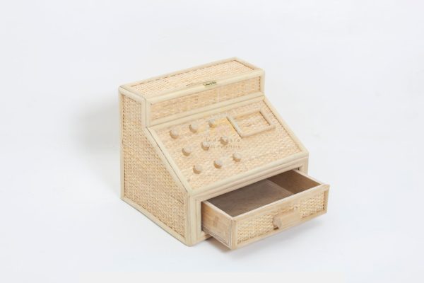 Rattan Cashier Mashine Toy