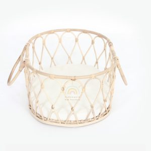 Kate Moses Rattan Baby Cradle Carriage