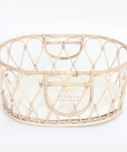 Kate Moses Wicker Baby Crib
