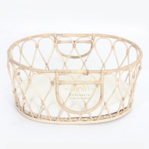 Kate Moses Wicker Baby Crib