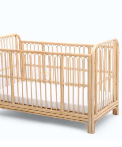 Kalu Rattan Baby Cradle