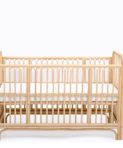Alternative view of Kalu Rattan Baby Cot