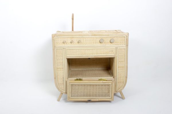 Kiddo Rattan Kids Vanity