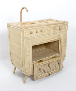 Kiddo Rattan Kitchen Set